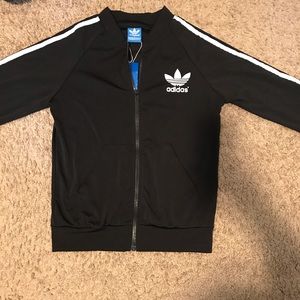 Black Adidas jacket and legging set